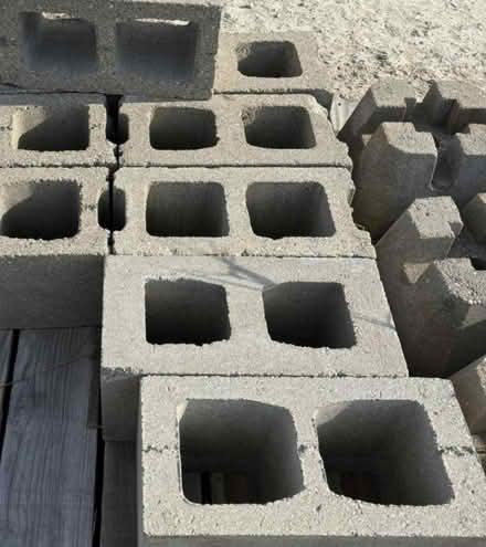 Photo of Concrete pavers /cinder blocks (Danforth and Greenwood) #2