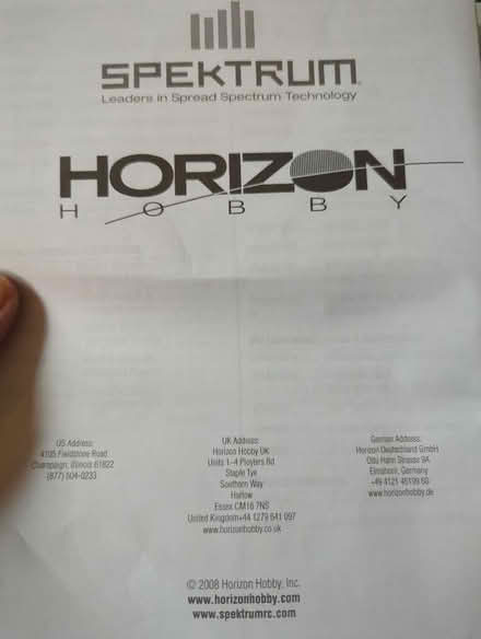 Photo of free Controller for model planes or helicopters (Shippon OX13) #3