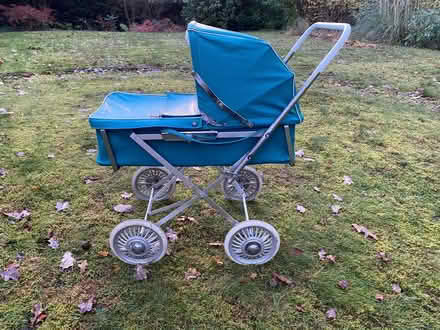 Photo of free 60s/70s vintage dolls pram (Gorse Hill GU22) #1