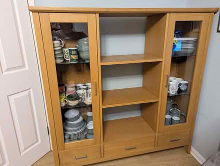 Photo of free Wall cabinet/ bookcase (Hollowell) #1