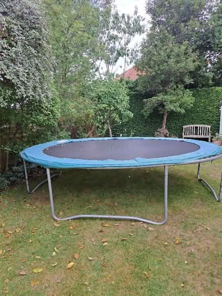 Photo of free Large garden trampoline 13ft (Lemsford AL8) #1