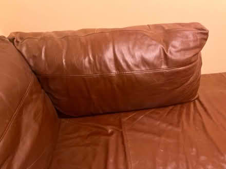 Photo of free Brown Small sofa (Moulton Leys, NN3 7) #4