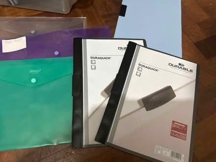 Photo of free Plastic wallets and folders (GL11) #3