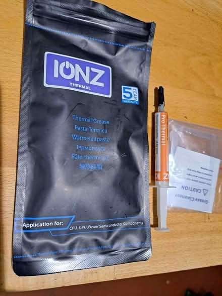 Photo of free Iona thermal grease (Lemsford AL8) #1