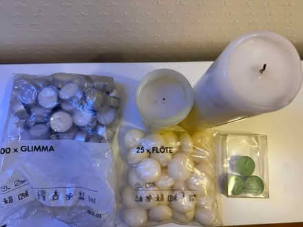 Photo of free Tea lights and column candles (Salford M30) #1