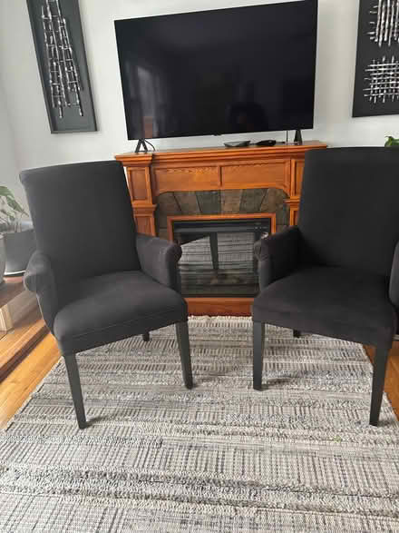 Photo of free Matching Upholstered Chairs (Greenbelt, Md .) #1