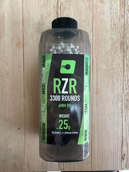 Photo of free 6mm 0.25g BB rounds (Northwood HA6) #1