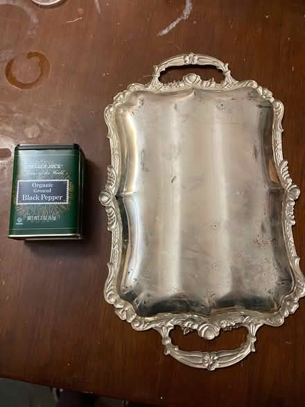 Photo of free Silver tray (Lowell and highland) #3