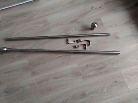 Photo of free Chrome curtain rail (Coventry CV6) #2
