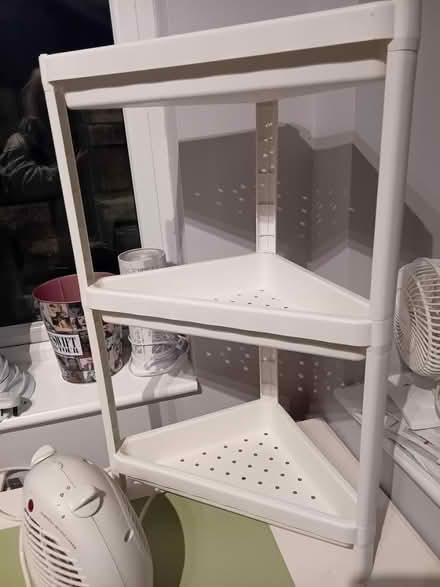 Photo of free Small plastic corner shelves (MK42) #1