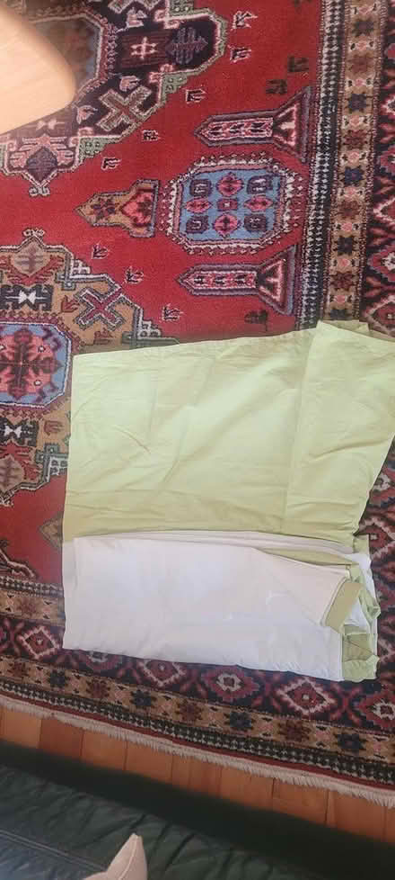 Photo of free pillowcases / bedskirt (131 Wesley Avenue) #2