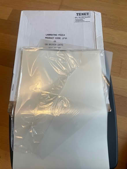Photo of free Laminating pouhes (Potters bar EN6) #1