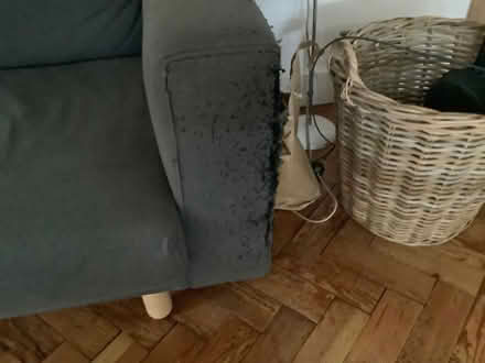 Photo of free Grey sofa (Larkhall) #3