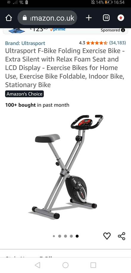 Photo of free Exercise Bike (New Whittington S43) #1