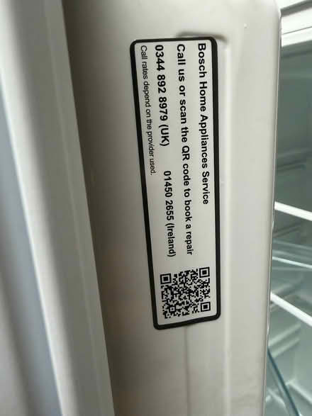 Photo of free Bosch Fridge (Flackwell Heath HP10) #3