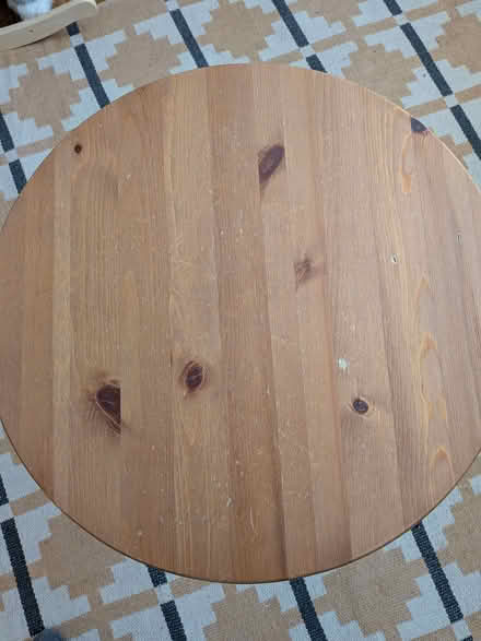 Photo of free IKEA tall round coffee table (Burnage M14) #2