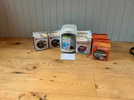 Photo of free Tassimo coffee machine with 9 packets of coffee (Storridge WR13) #1