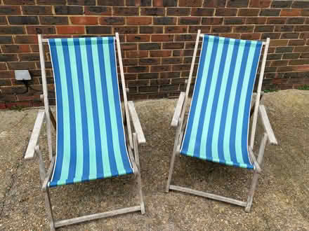Photo of free Deck chairs (Seaford BN25) #2
