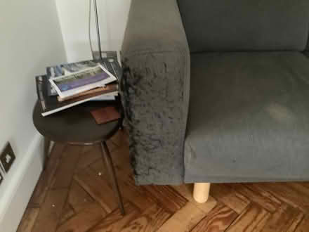 Photo of free Grey sofa (Larkhall) #2