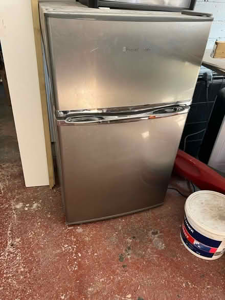 Photo of free Small Russell Hobbs fridge freezer (Hest Bank LA2) #1