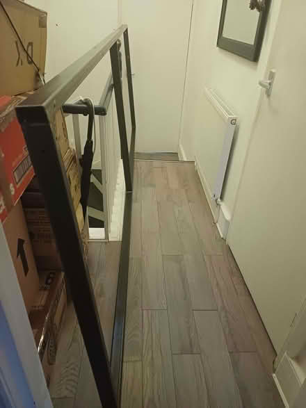 Photo of free Long steel metal frame and U legs (Wood Green N22) #1