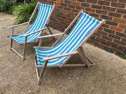Photo of free Deck chairs (Seaford BN25) #1