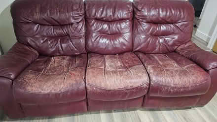 Photo of free 3 seater sofa (PR2 9AX) #1