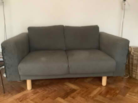 Photo of free Grey sofa (Larkhall) #1