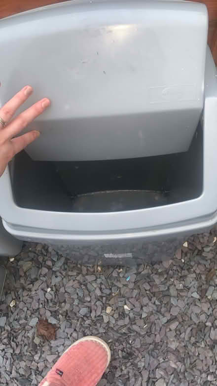 Photo of free 3 Grey 50 litre bins and bread bin (Baguley M23) #2