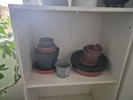 Photo of free Plant pots, soil and care products (Sw48hd) #1