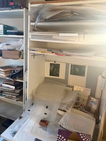 Photo of free Two Tall Bookcases (Upper West Side) #1