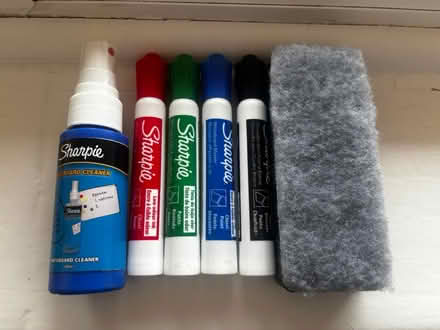 Photo of free Whiteboard Markers, Eraser, Cleaner (Oxford OX4) #1