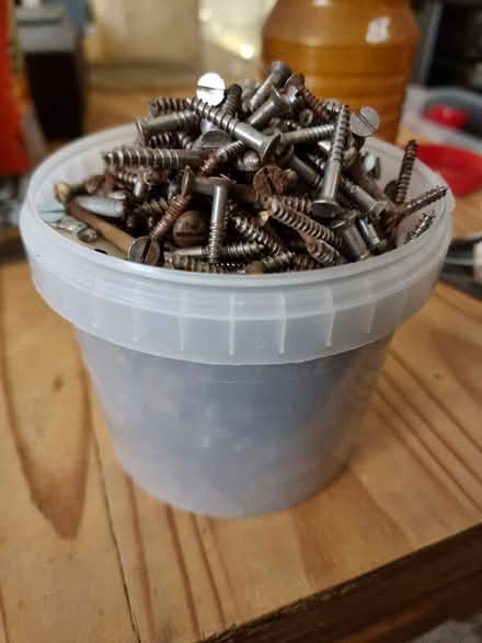 Photo of free Misc screws and roofing nails (Chorlton M21) #1