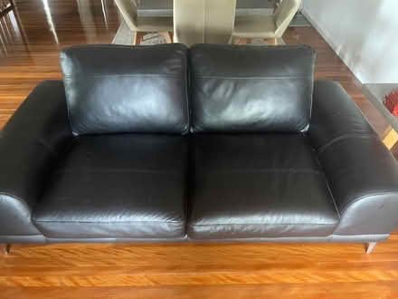 Photo of free Leather couches (Carina) #1