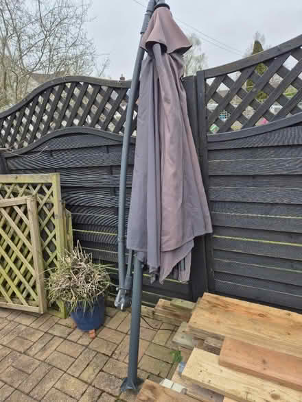 Photo of free Garden parasol (Dursley area) #4