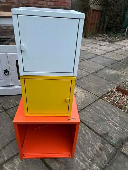 Photo of free Metal cabinets (Kempston west end) #1