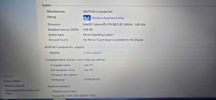 Photo of free Asus windows 7 laptop (Trowbridge BA14) #2