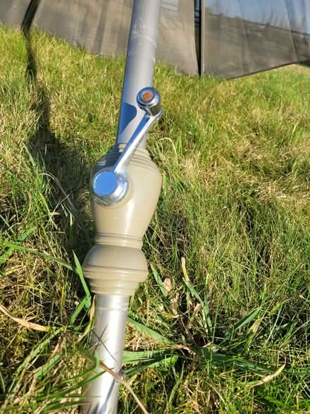 Photo of free Large parasol for garden/ patio – missing base pole (St Helier SM1) #2