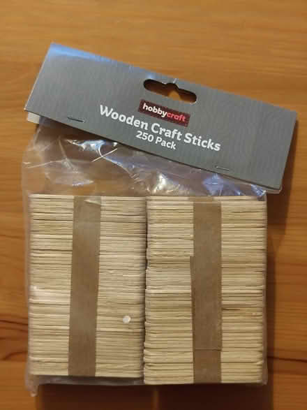 Photo of free Wooden craft sticks (Chesterton CB4) #1