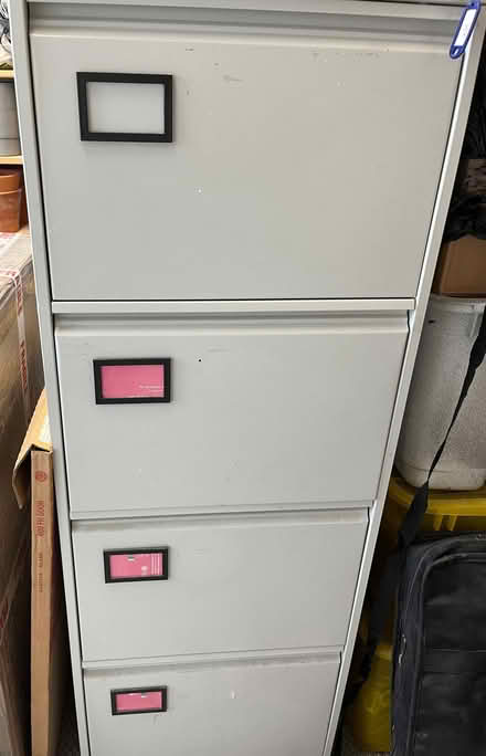 Photo of free Grey filing cabinet (Eaton NR4) #1