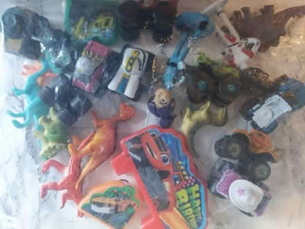 Photo of free Blaze cake decs, candles, favours (Wrose BD2) #1