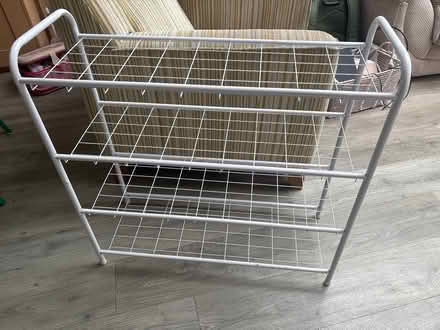 Photo of free Metal shoe rack (Eynsford DA4) #1