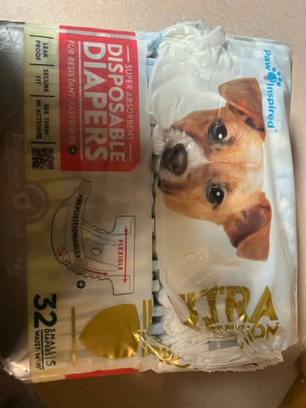 Photo of free Dog diapers (size small, open) (Newington Forest) #1
