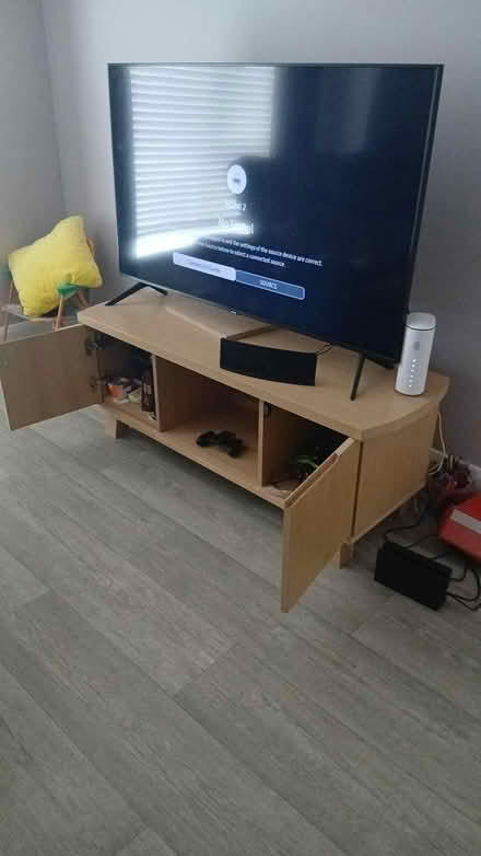 Photo of free Wooden tv stand (South side of Cork) #1