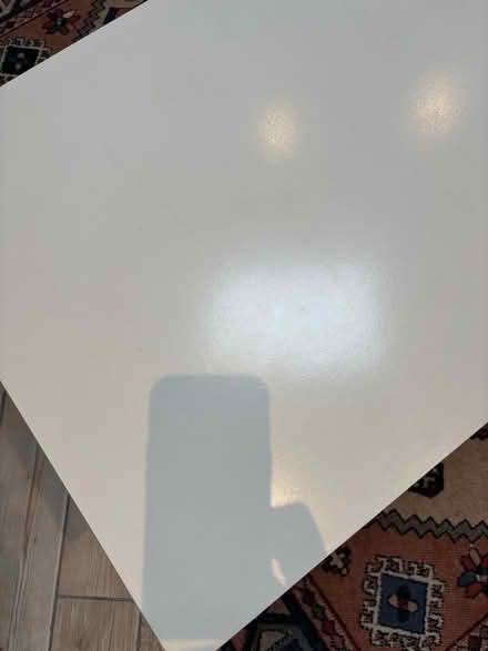 Photo of free Small white IKEA table with detachable legs (Elmers End BR3) #2