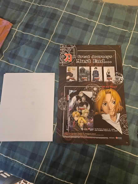 Photo of free Fullmetal Alchemist movie poster (North Denton (288 & 2164)) #2