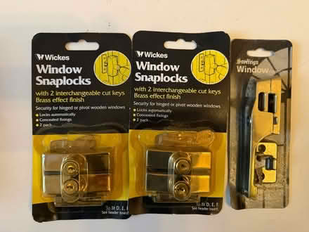 Photo of free Brass locks and handles (Salford M30) #1