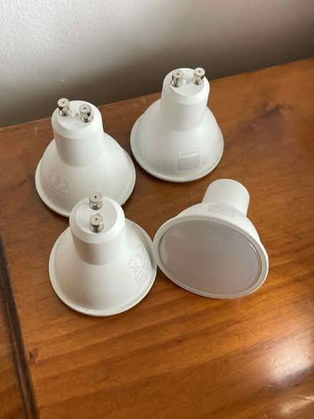 Photo of free 4x GU10 LED Bulbs (working) (Adel, LS16 7) #1