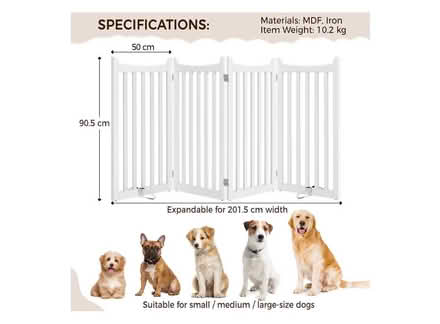 Photo of free Free standing dog gate (Hemel Hempstead) #4
