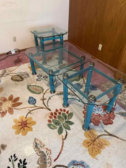 Photo of free Coffee table snd two end tables (Edina) #1